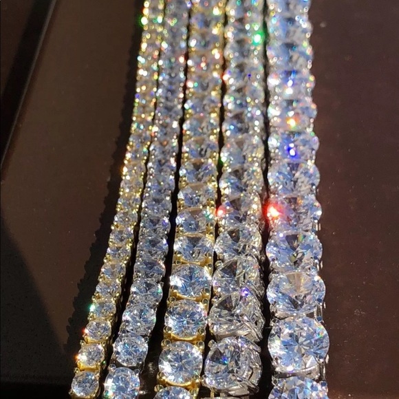 ✨5mm Tennis chain cubic zirconium ✨💧 - Picture 2 of 7